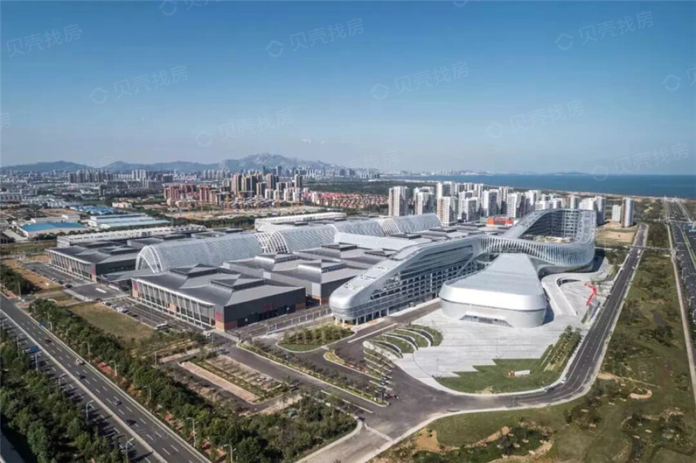 青岛世界博览城逸海实景图