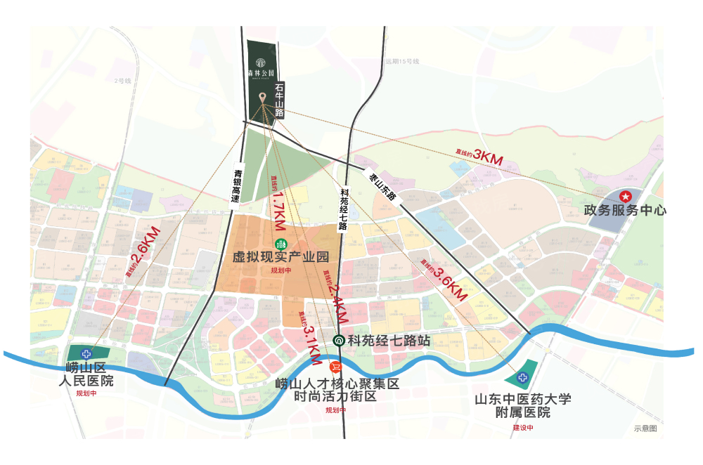 森林公园效果图
