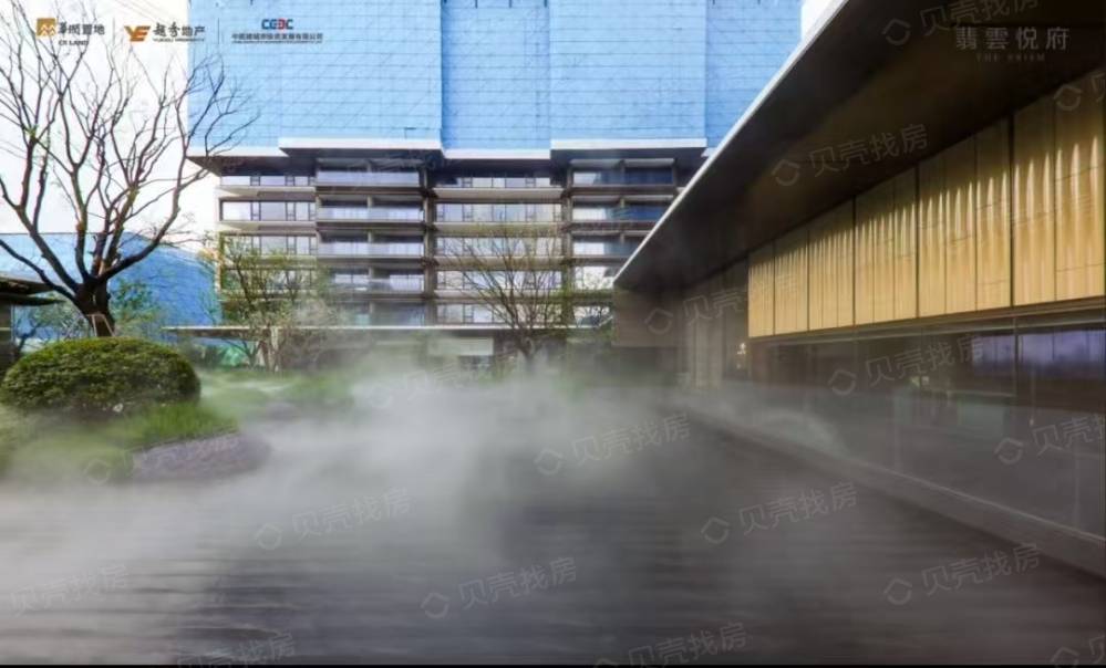 翡雲悦府一期实景图