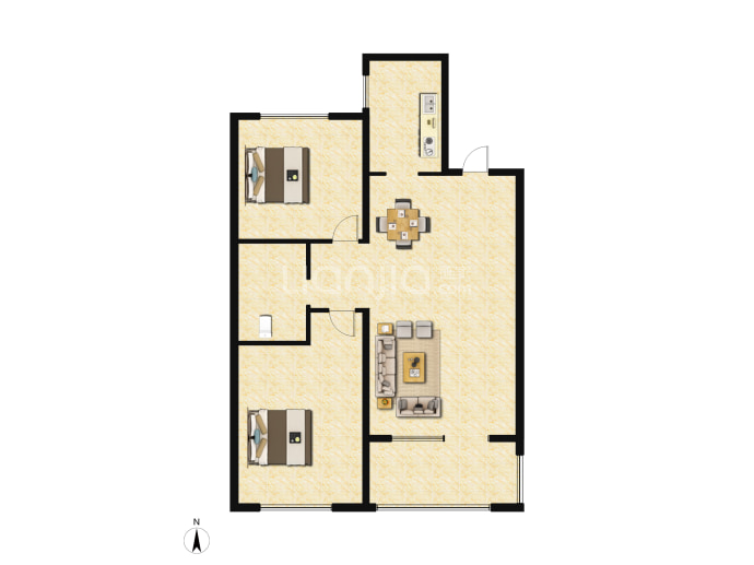 印象城纽约公园--建面 88m²