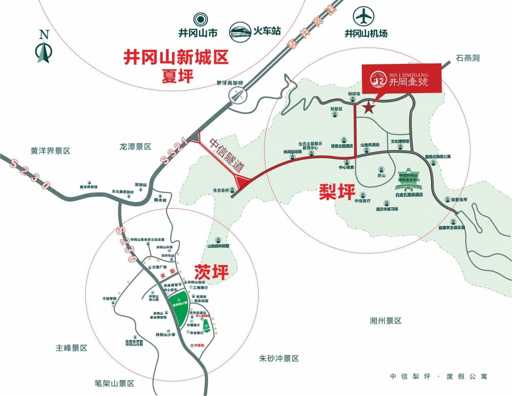 井冈壹号区位
