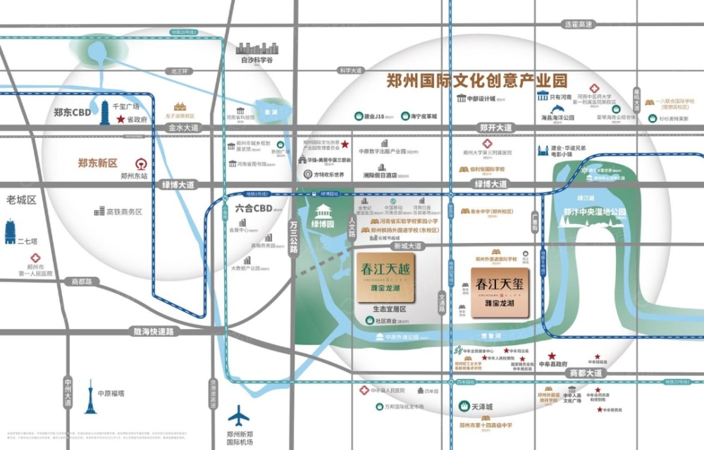 龙湖春江天玺区位