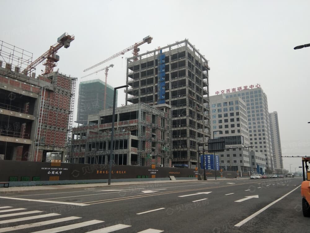 天府万科云城实景图