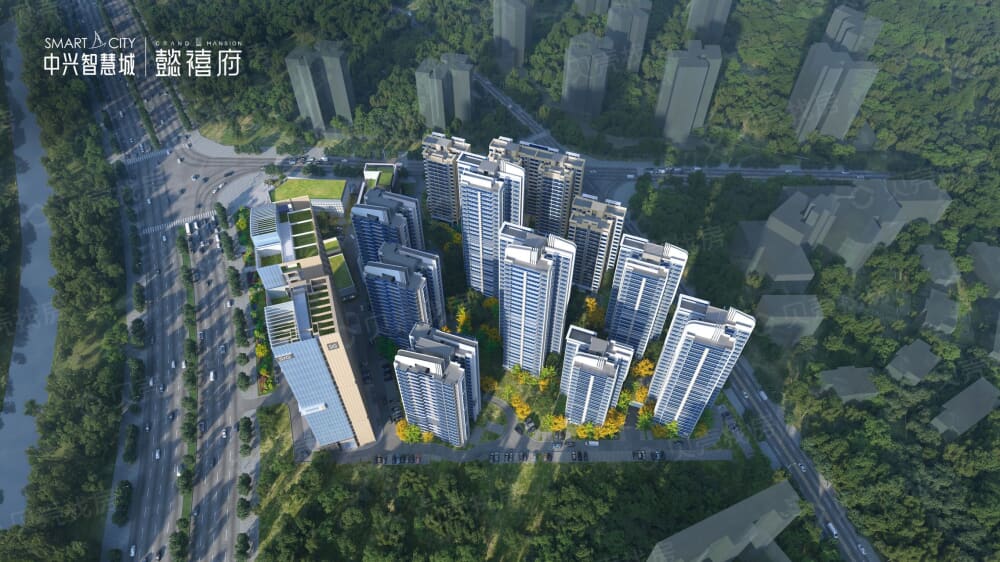 中兴智慧城·懿會效果图