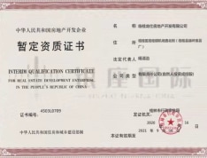 龙仕银座国际开发商营业执照