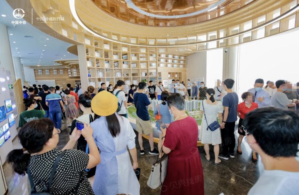 中铁卓越时代城项目现场