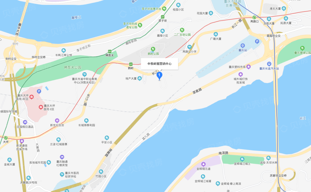 中核岭寓区位