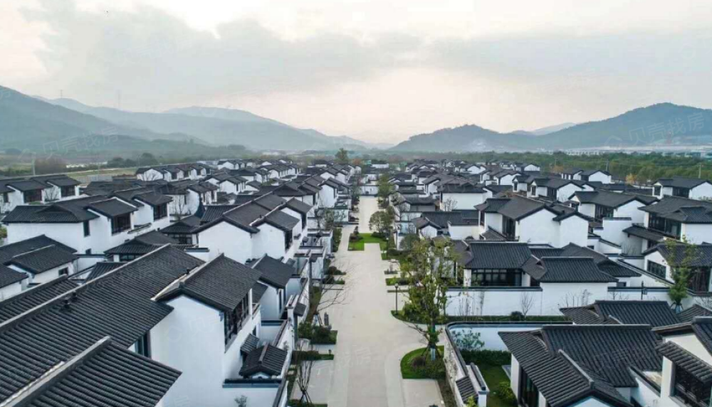 梓山湖江南里实景图