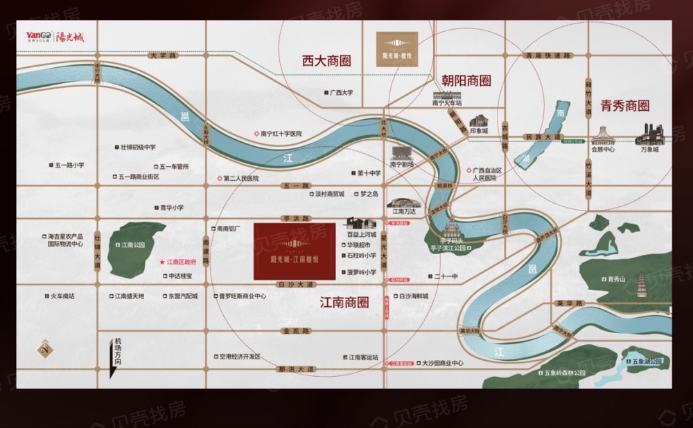 阳光城·江南檀悦区位