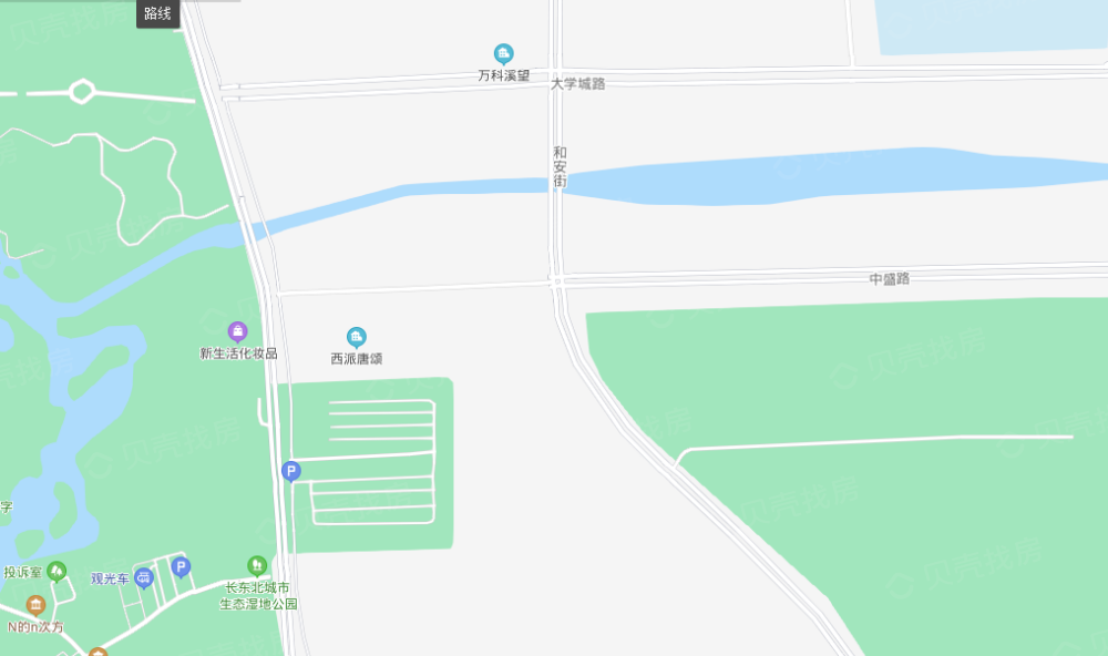 万科溪望荟区位