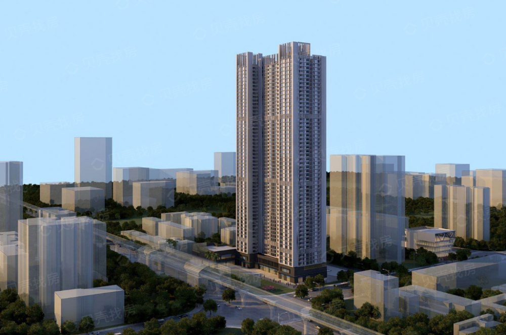 【庭瑞中心_武汉庭瑞中心楼盘】房价,户型,开盘时间详情-武汉贝壳新房