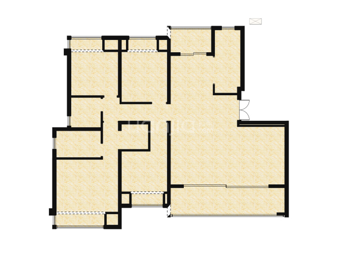 龙湖云瑶玉陛--套内 123m²