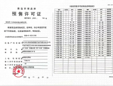 天一仁和·云玺雅颂预售许可证