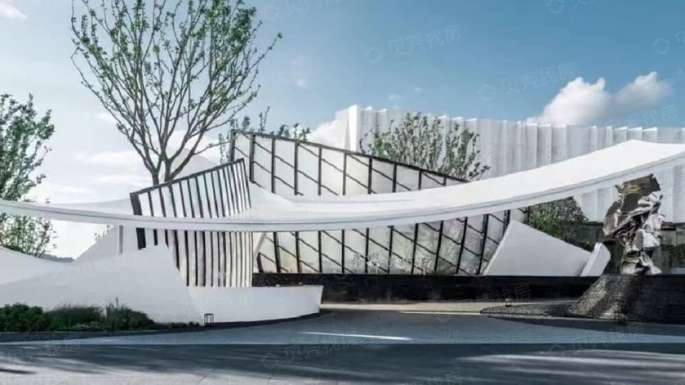 建业紫园实景图