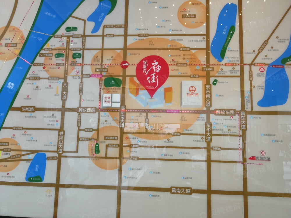 绿滋肴庙街区位