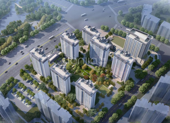 效果图建发和玺售罄住宅仓山区/金山公园/福州市仓山区洪湾中路与卢滨