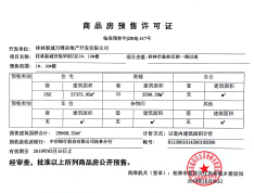 新城吾悦华府预售许可证