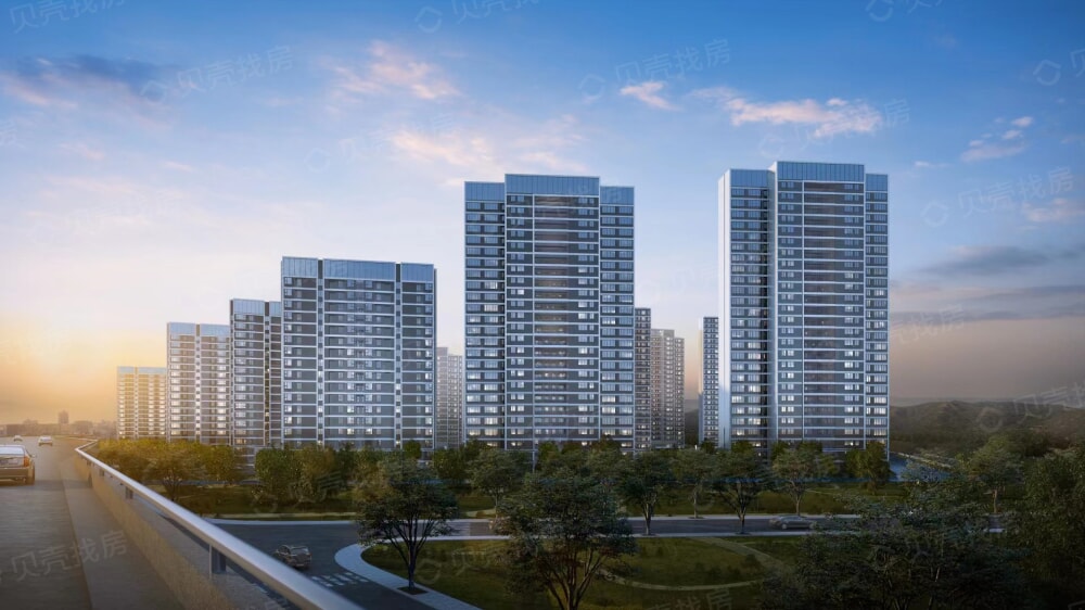 中建虹溪璟庭效果图