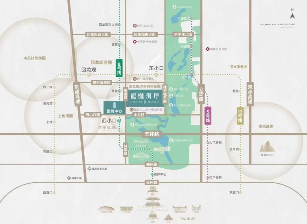 北京城建·龙樾海序区位