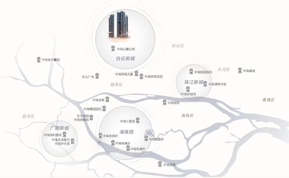 中海麓府区位