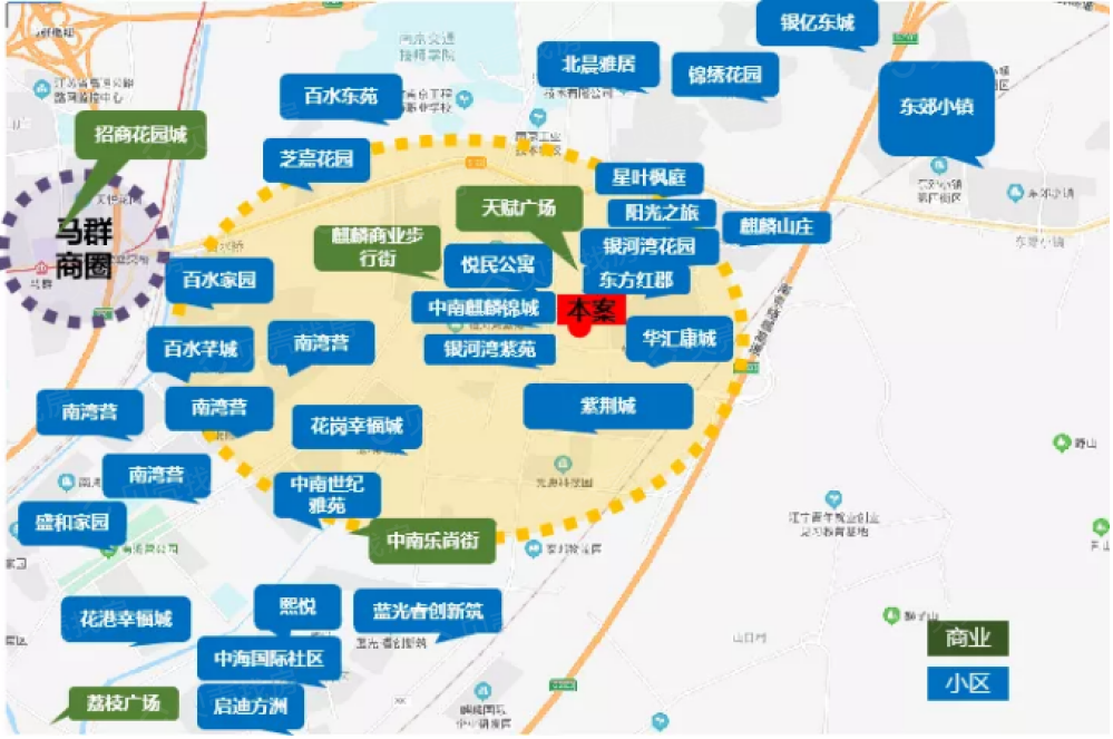 麒麟宝龙广场区位