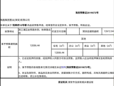 瑞鑫悦荣府预售许可证