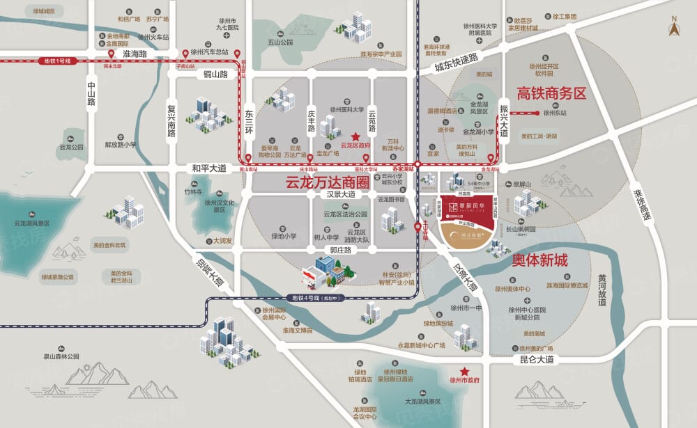 明月春晓区位