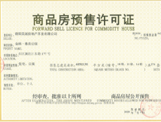 金科集美公馆预售许可证