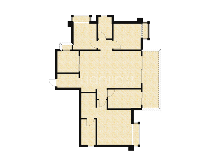 金地滨江壹号--建面 128m²