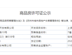 常熟宝龙广场预售许可证