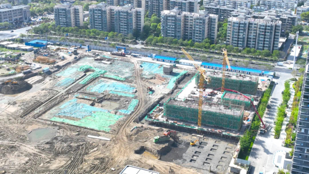 大河·观潮项目现场