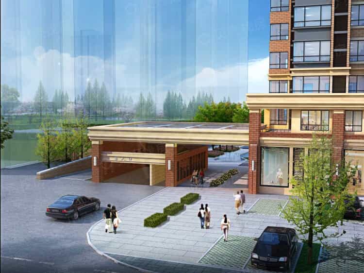 创宇观湖效果图相册