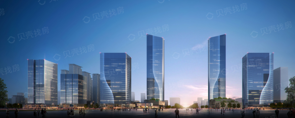 绿地城际空间站效果图
