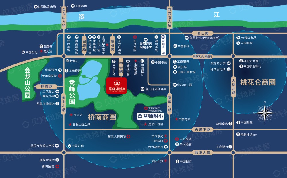 秀峰·御龙湾区位