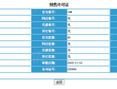 新湖仙林金谷预售许可证