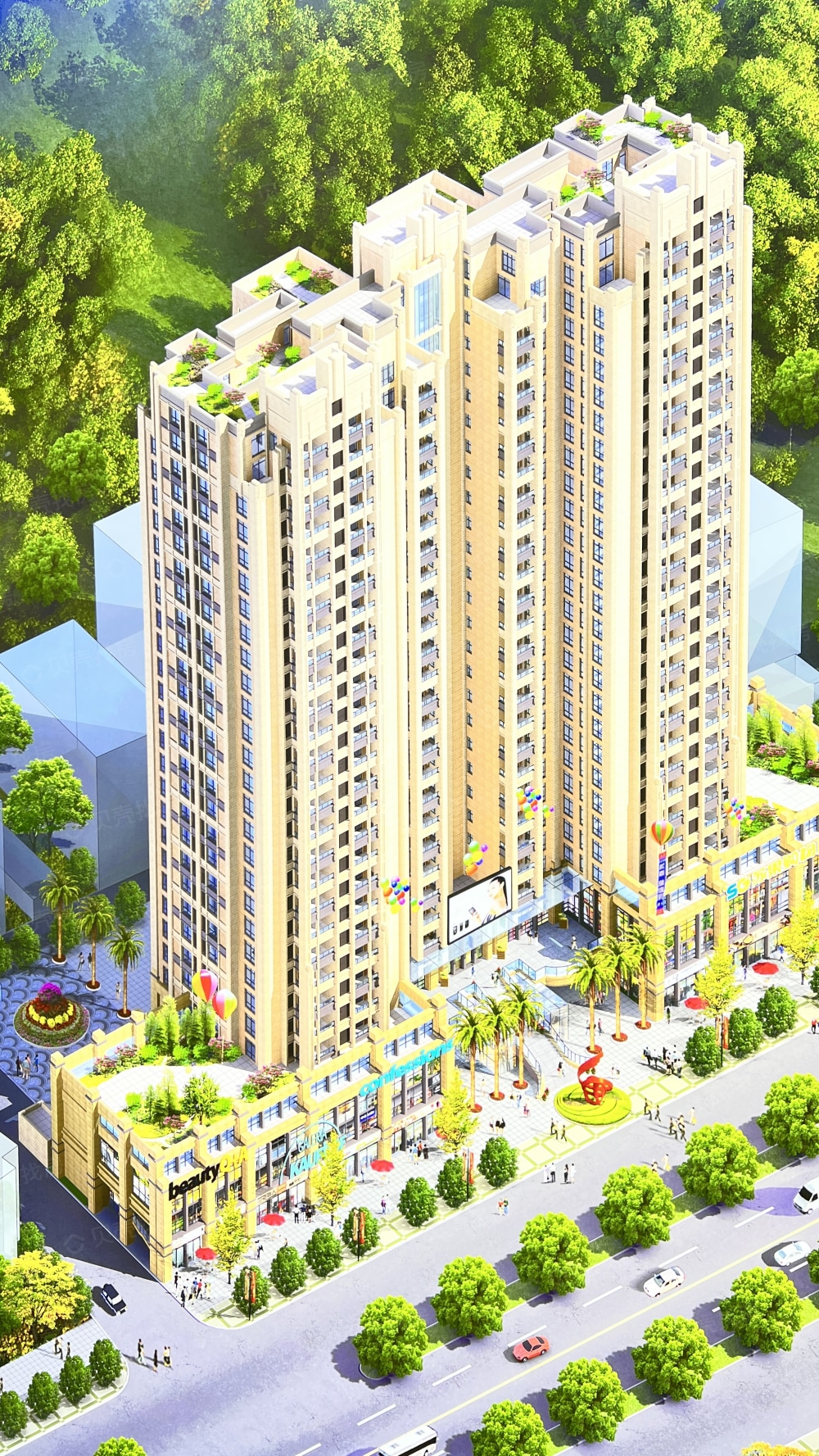 城建铭座效果图