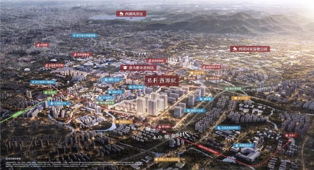 保利西源赋府小区配套