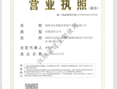 颐安·都会中央3期开发商营业执照