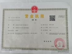 力旺·荣禧开发商营业执照