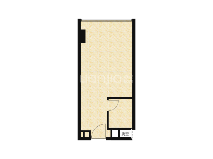 凯达尔枢纽国际广场--建面 68.8m²