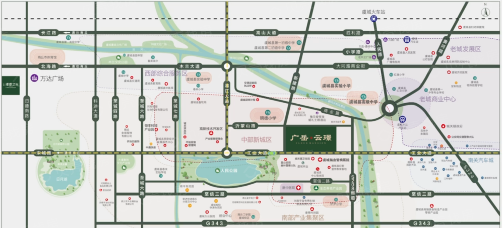 广岳云璟区位