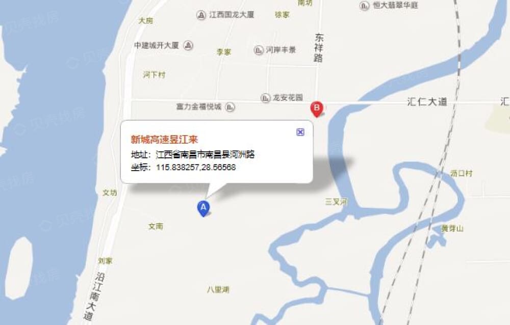 新城高速昱江来区位
