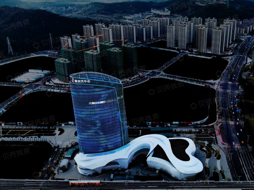 中国铁建嵊星湾新时代中心效果图