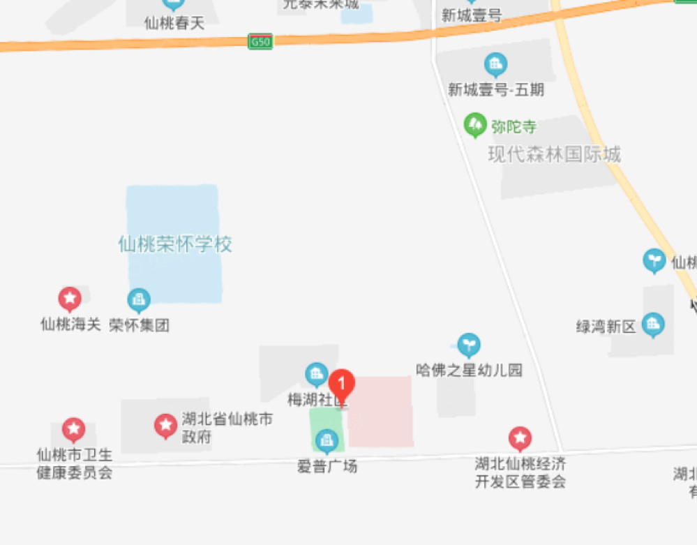 爱普天瑞公馆区位