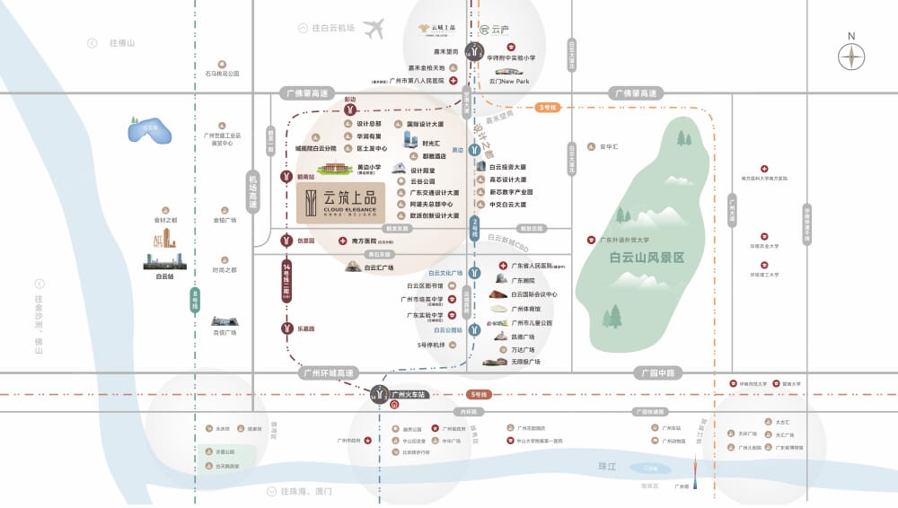 云筑上品区位