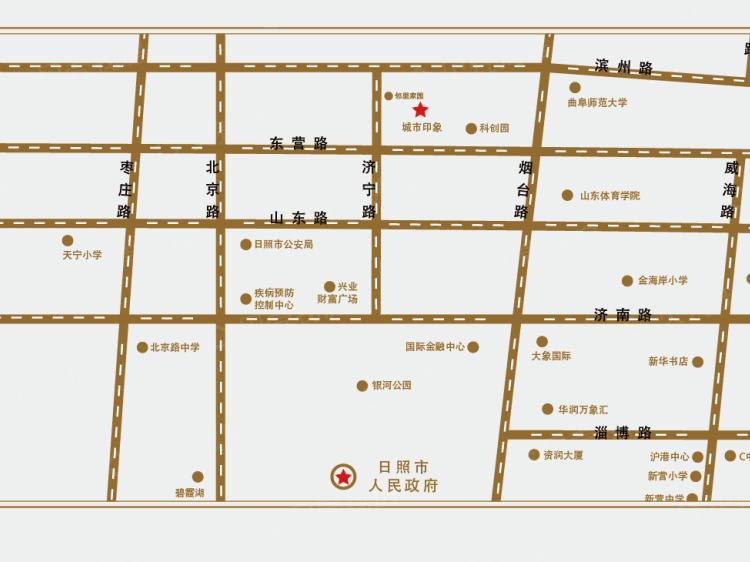 城市印象区位相册