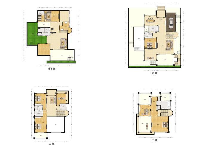 恒大海上威尼斯--建面 435.25m²