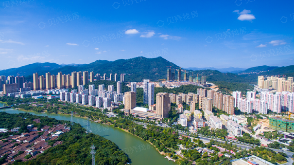 九华广场实景图