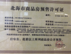 中信国安北海第一城翡丽湾预售许可证