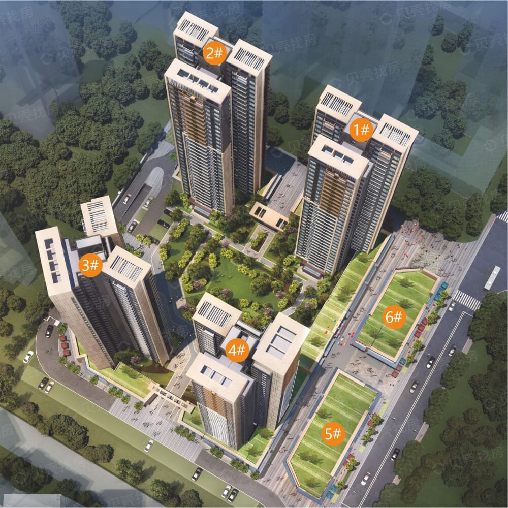 泰丰金凤园效果图